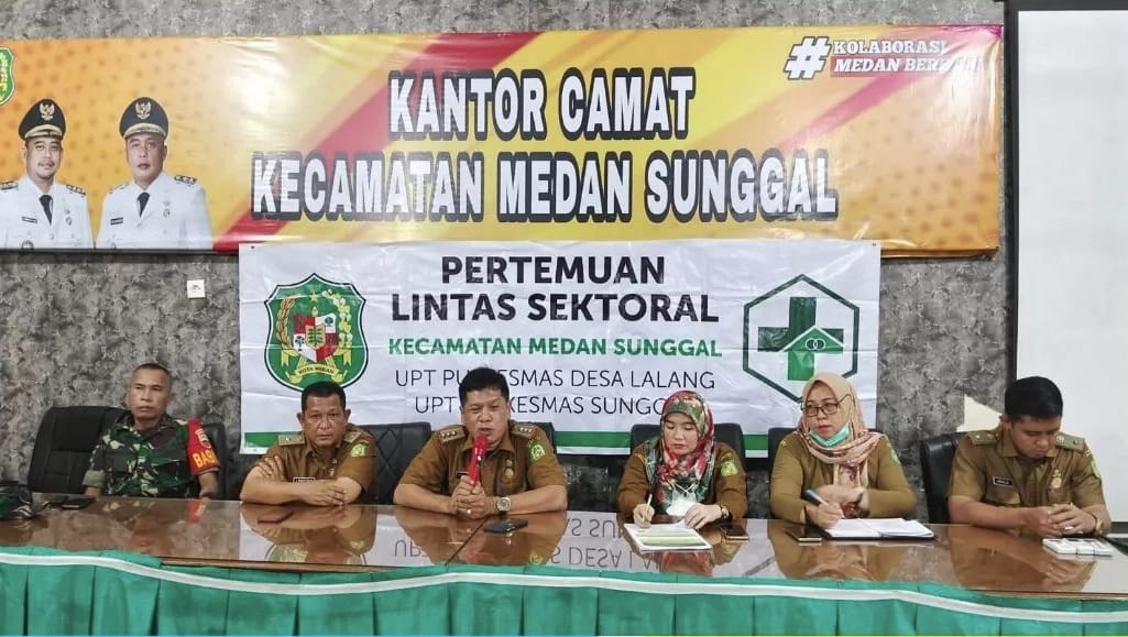 Pertemuan Lintas Sektoral Kecamatan Medan Sunggal (27/09/2022)